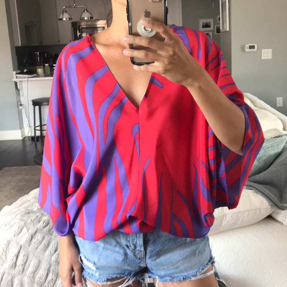 Silky blouse